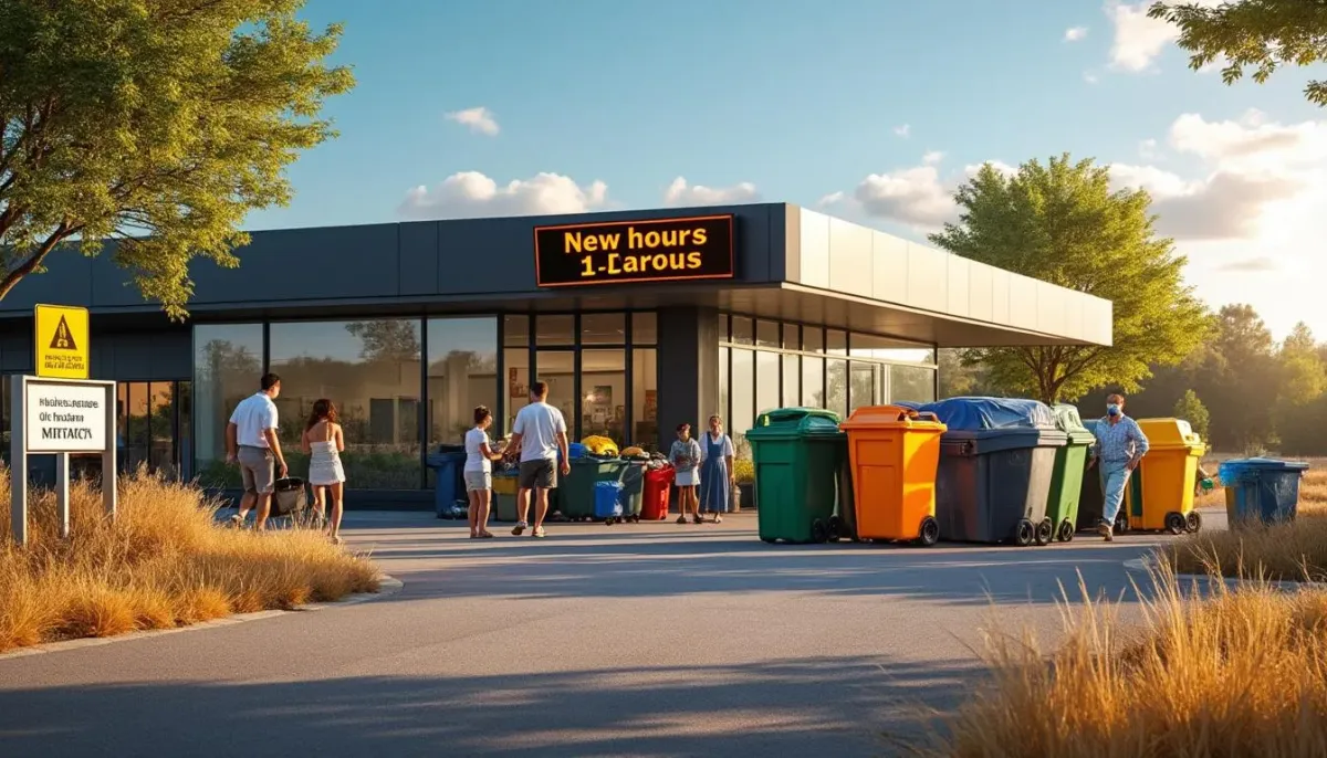 Canicule : Le Grand Autunois Morvan adapte ses horaires de déchetteries