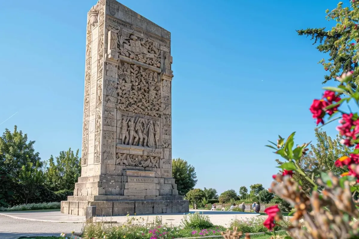 La croix de la Libération d'Autun : histoire et symbolique d'un monument commémoratif emblématique