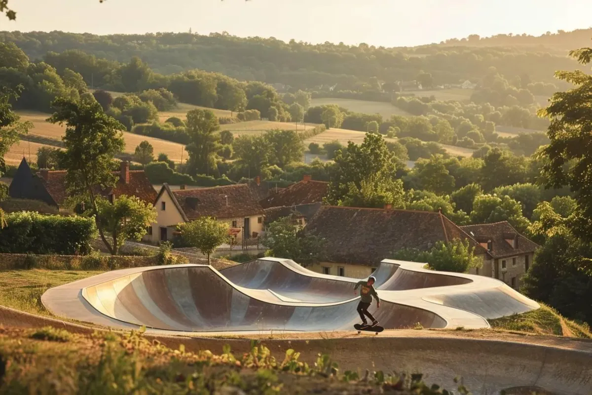 Découvrez le patrimoine du Morvan et les activités urbaines à Autun : skatepark et bike park