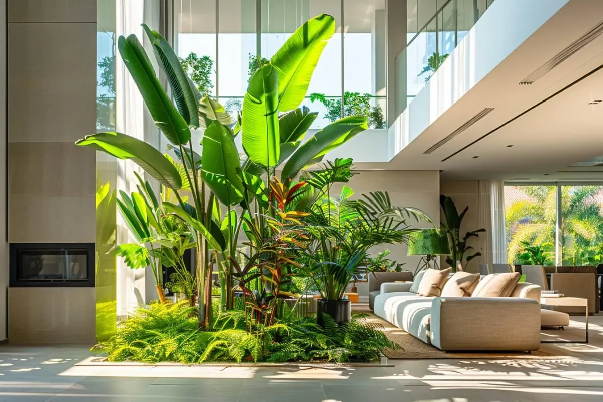 La grande verrière sur pied : un ajout élégant pour votre intérieur moderne