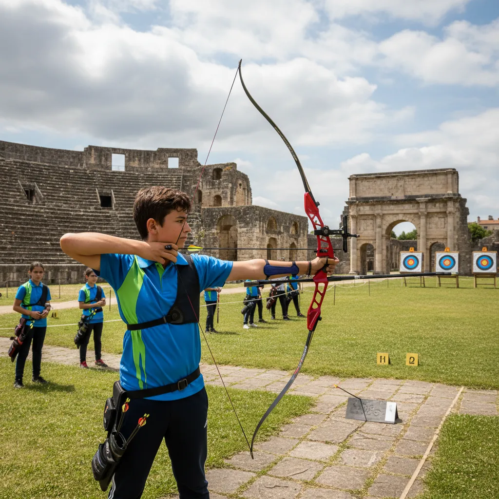 Autun : Les Archers Autunois Morvan brillent aux championnats régionaux jeunes à 18 mètres